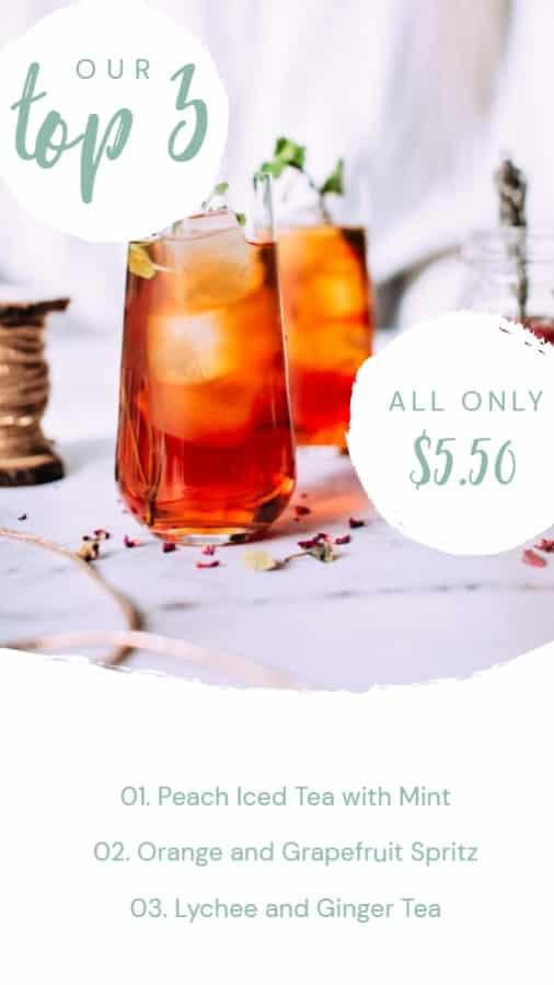 Tea Drink Specials