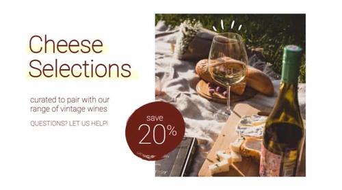 Supermarket Cheese & Wine Discount