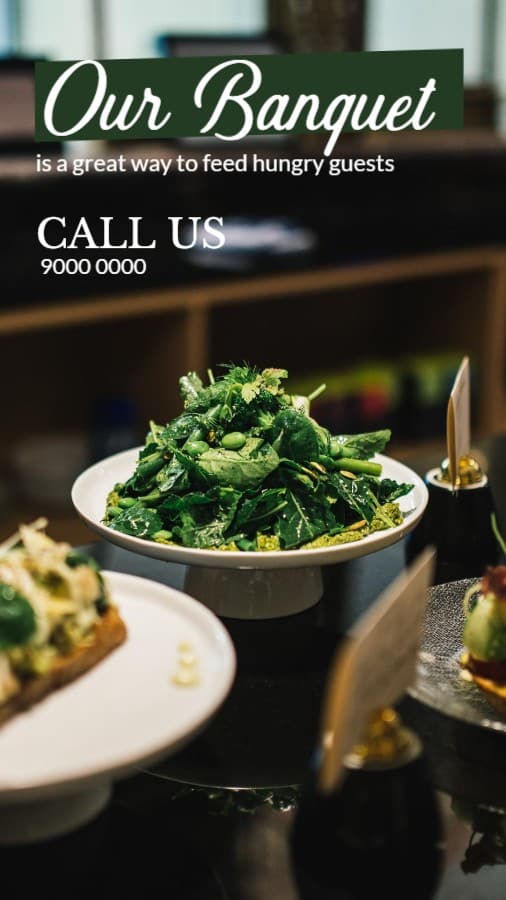 Banquet Advertisement
