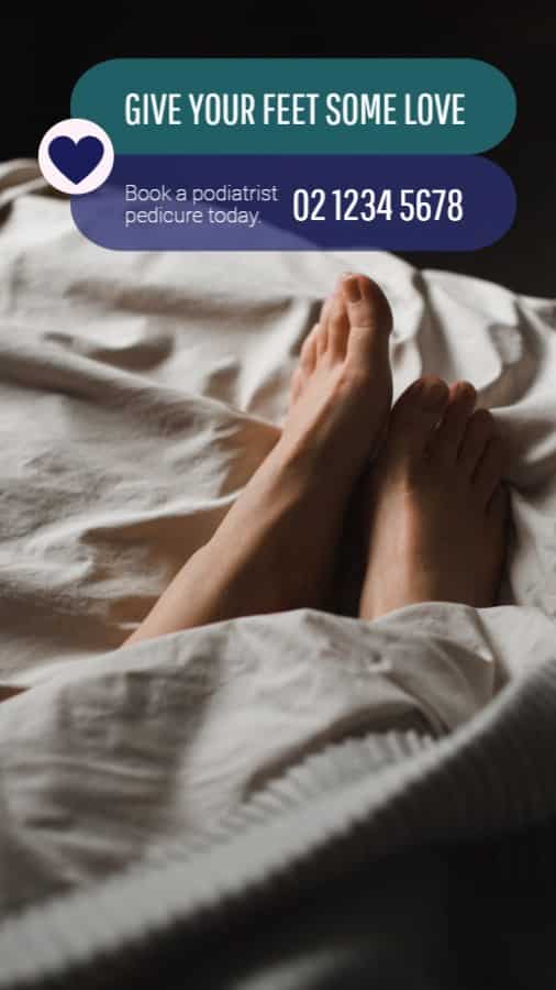 Podiatrist Appointment Booking Promotional