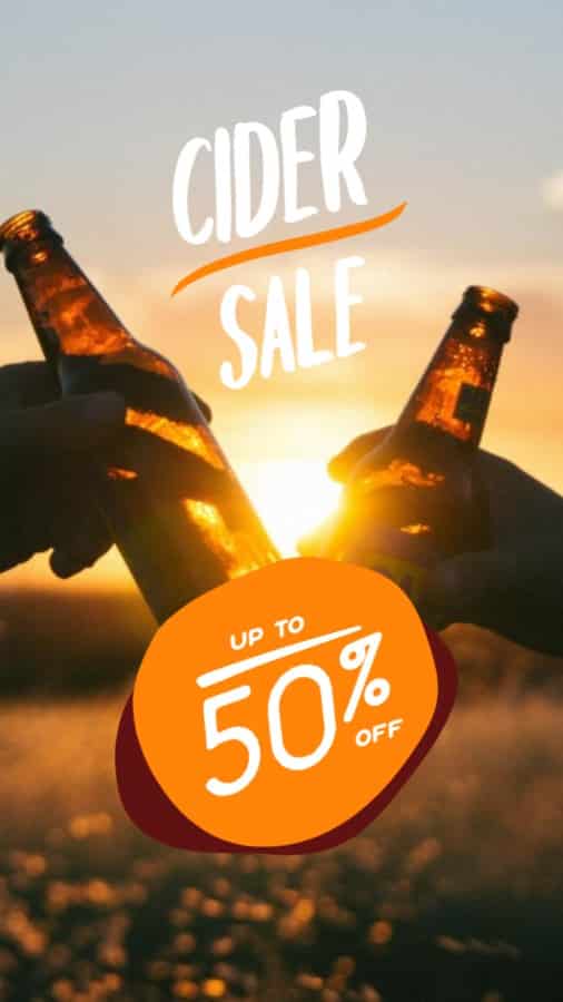 Liquor Store Discount Sale