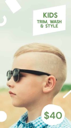 Kids Haircut Promo