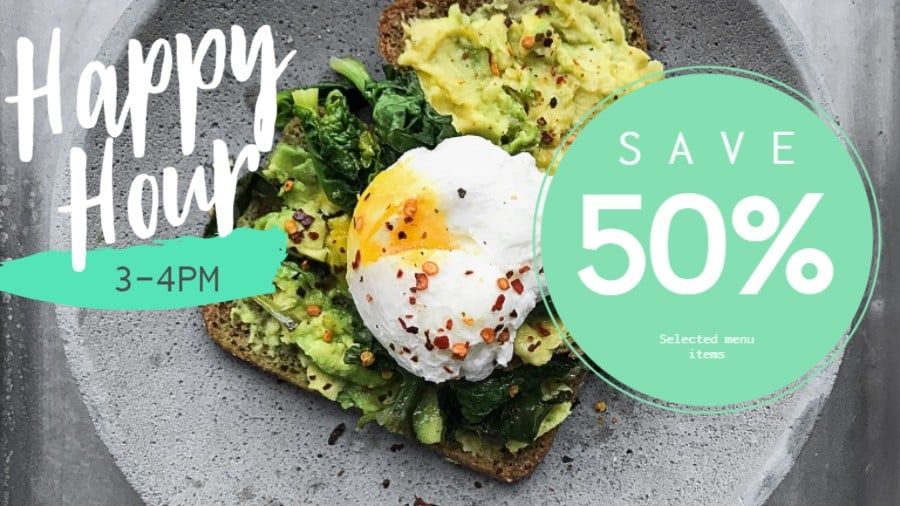 Restaurant Happy Hour Special