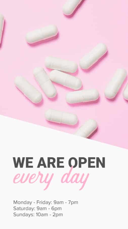 Health & Wellness Business Hours