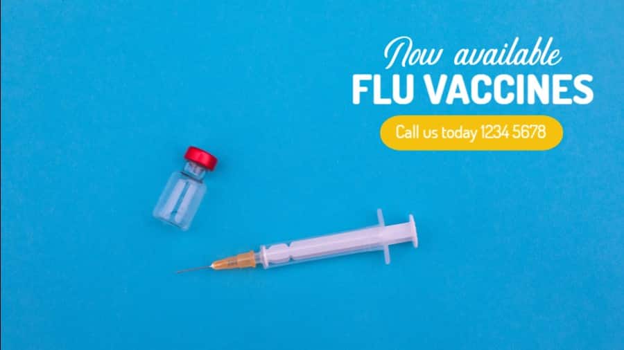 Flu Vaccination Promotional