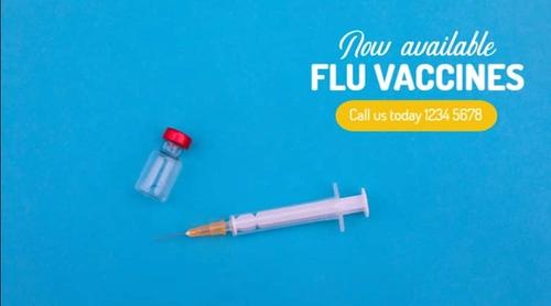 Flu Vaccination Promotional