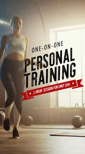 Gym Personal Trainer Offer