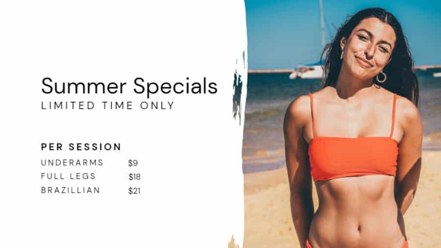 Wax Salon Limited Offer