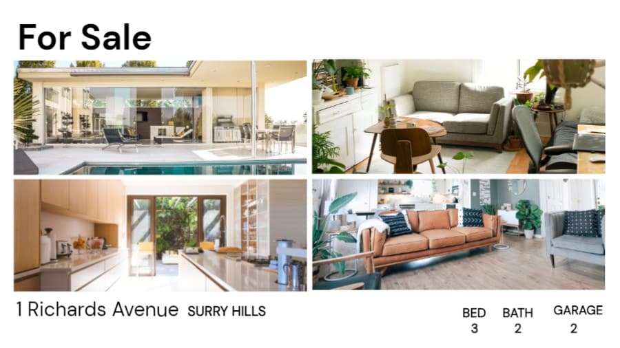 Home Real Estate Property Listing