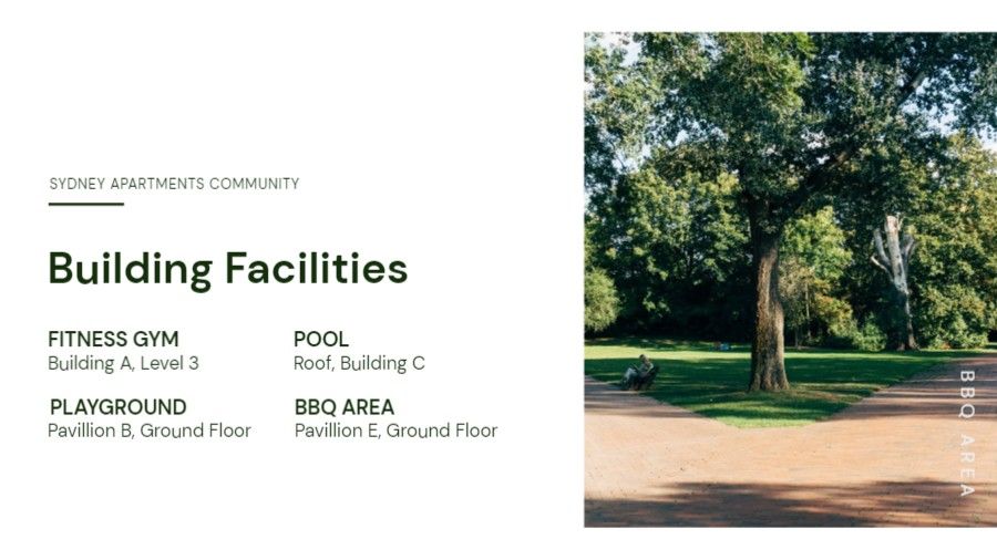 Building Facilities Information