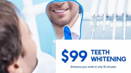 Dentist Teeth Whitening Special