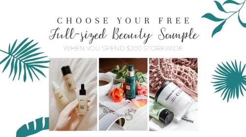 Beauty Sample Pack Promotional