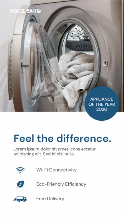 Home Appliance Promotional