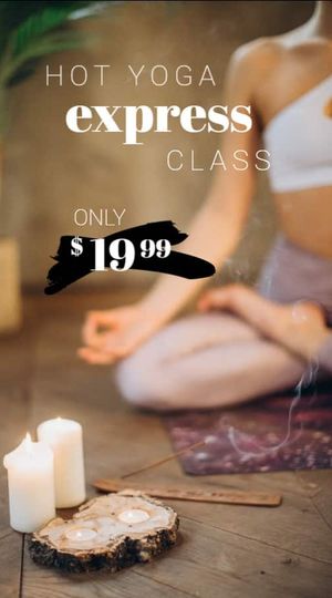 Hot Yoga Class Promotional
