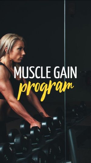 Muscle Gain Program Sign Up