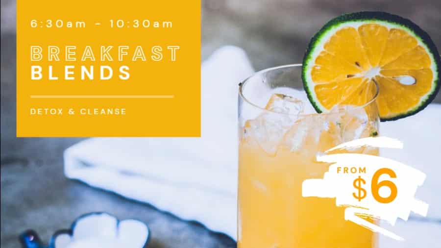 Juice Bar Breakfast Special