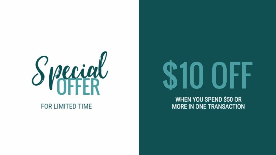 Special Offer Announcement