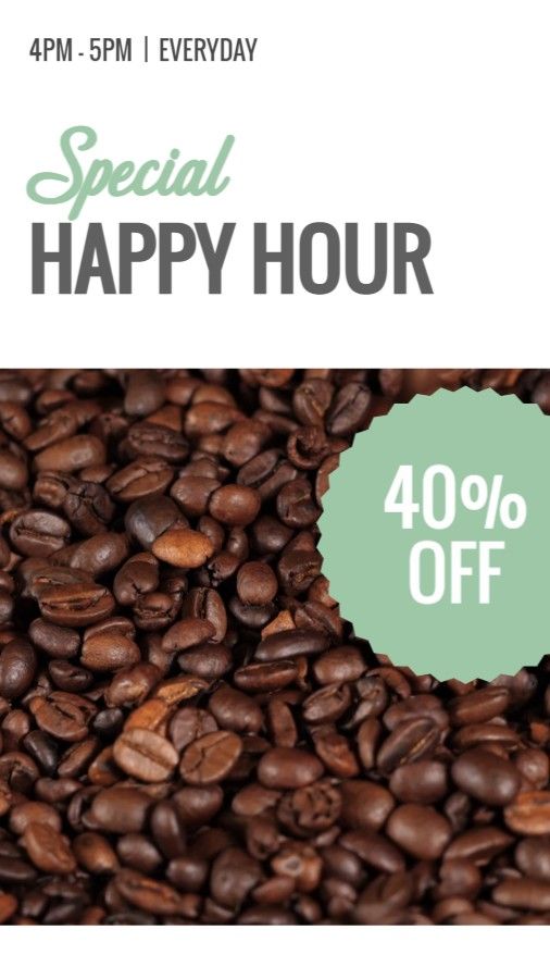 Restaurant Special Happy Hour