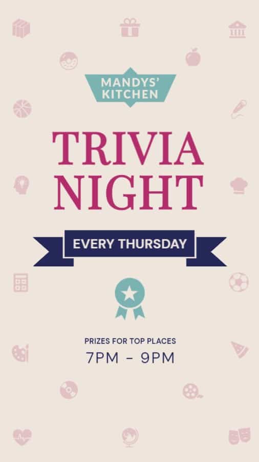 Weekly Trivia Night