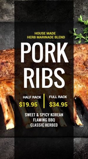 Pork Restaurant Discount