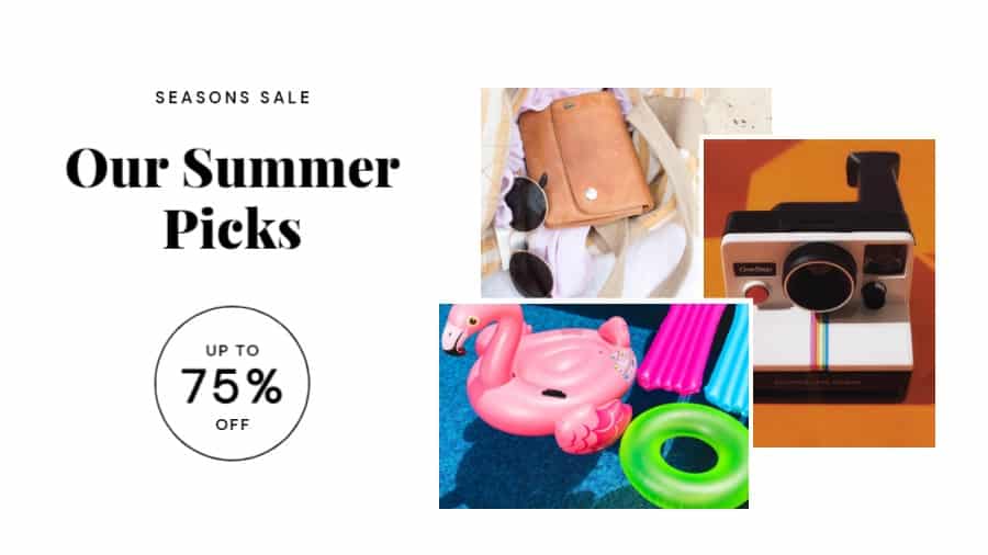 Seasonal Discount Sale