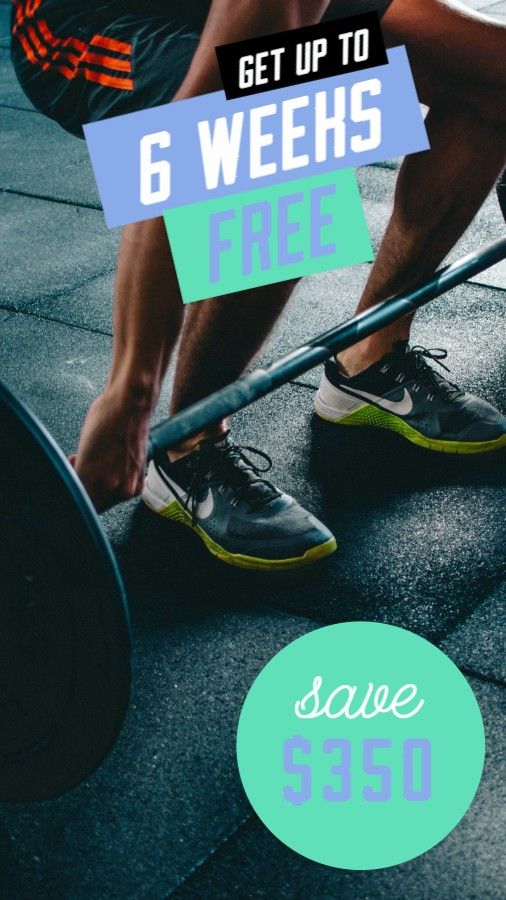 Gym Promotional Discount