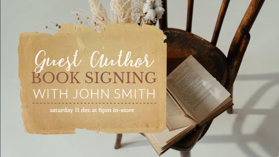 Book Store Author Signing Event