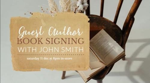Book Store Author Signing Event