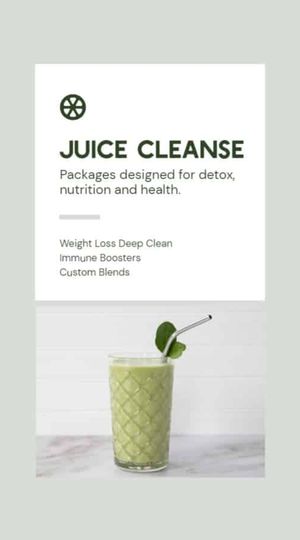 Juice Cleanse Promotional
