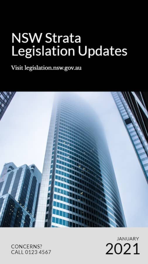 NSW Strata Legislation Update