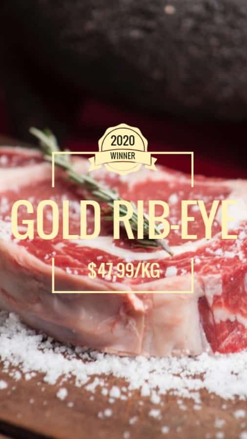 Butcher Featured Meat Promotional