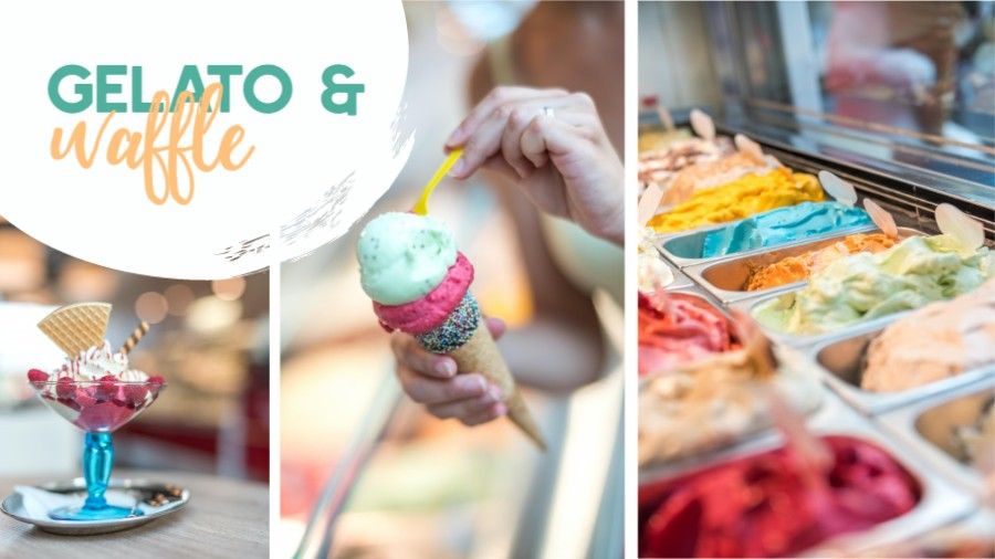 Gelato and Waffle Store Introduction