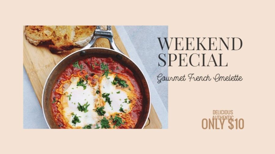 Weekend Special Promo