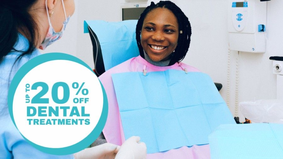 Dental Treatment Discount Offer Promo