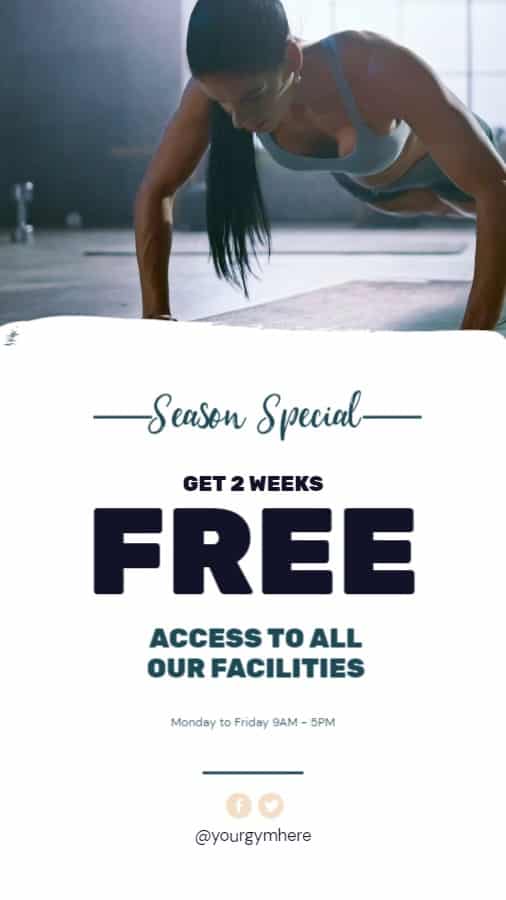 Gym Membership Introductory Offer