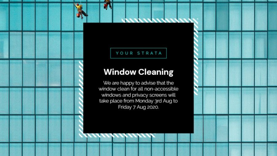 Window Cleaning Advisory