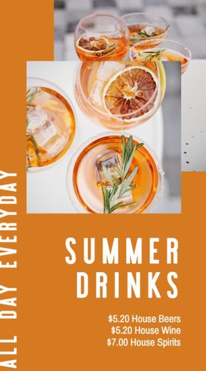 Summer Drinks Special Offer