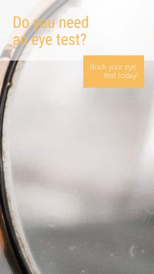 Eye Test Appointment