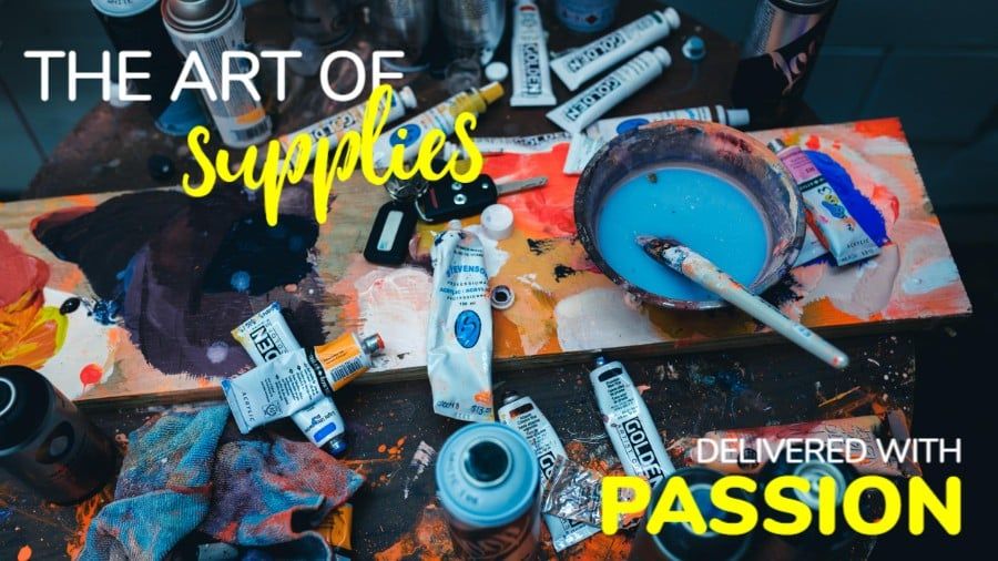 Art Supplies Store Promotional