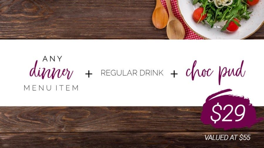 Restaurant Dinner Combo