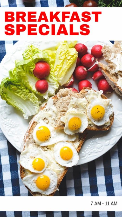 Bistro Breakfast Specials