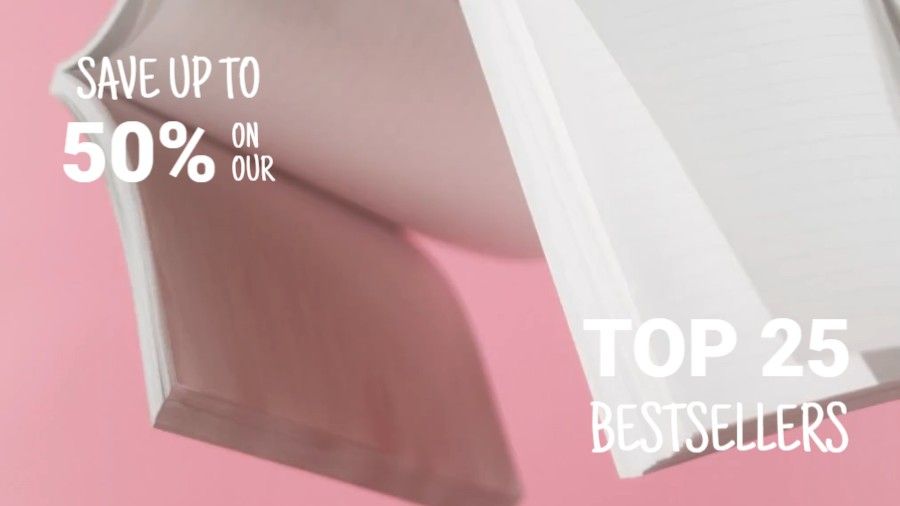 Book Discount Announcement for Bestsellers