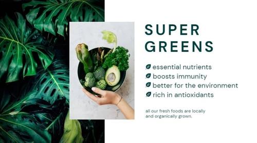 Green Superfood Promotional