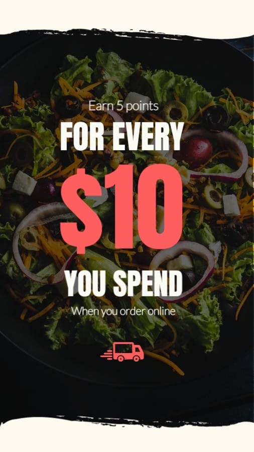 Online Spending Point Loyalty Program