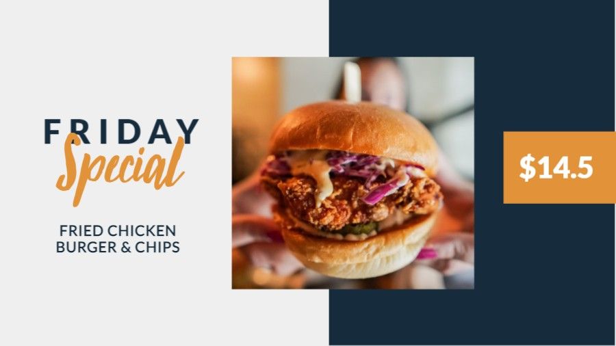 Fried Chicken & Burger Special