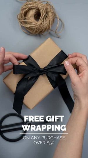 Free Gift Wrapping Promotional