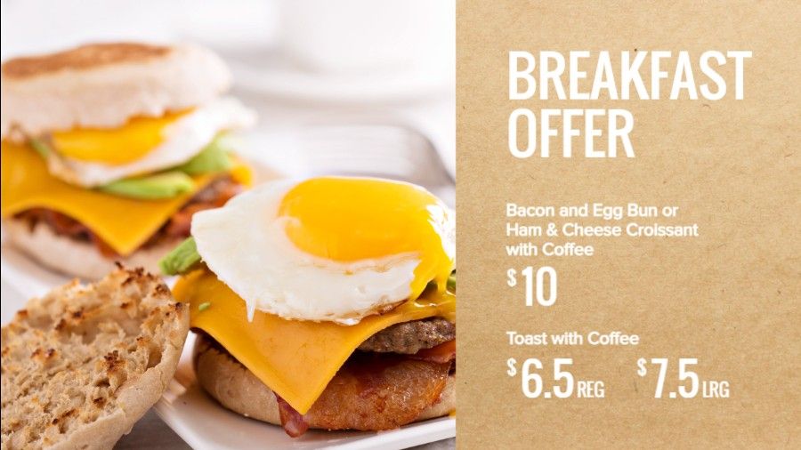 Breakfast Offer Promo
