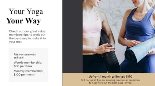 Yoga Membership
