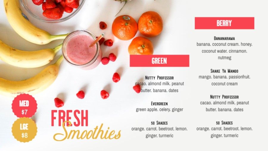 Juice & Smoothie Bar