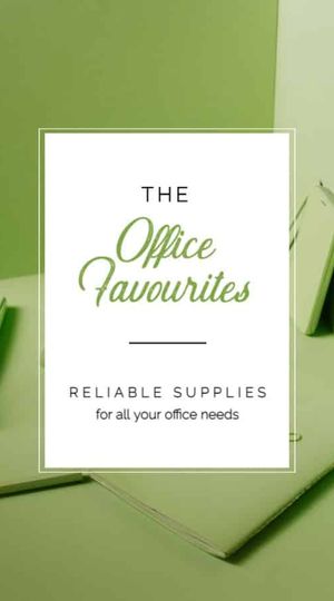Home Office Supplies Promotion